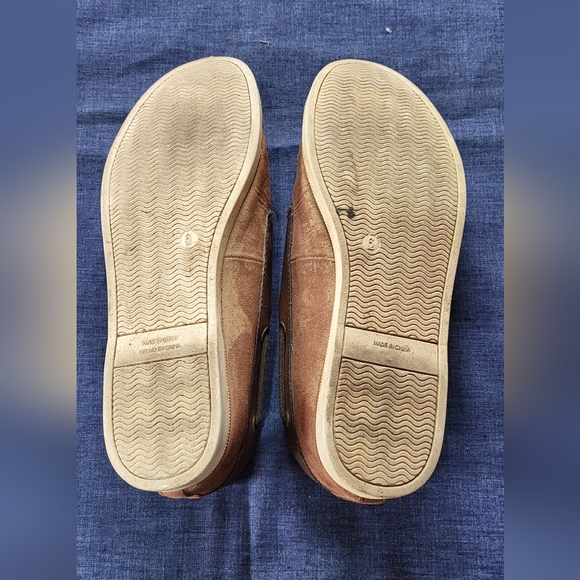 Old Navy classic brown suede loafer tie shoes - Picture 8 of 8